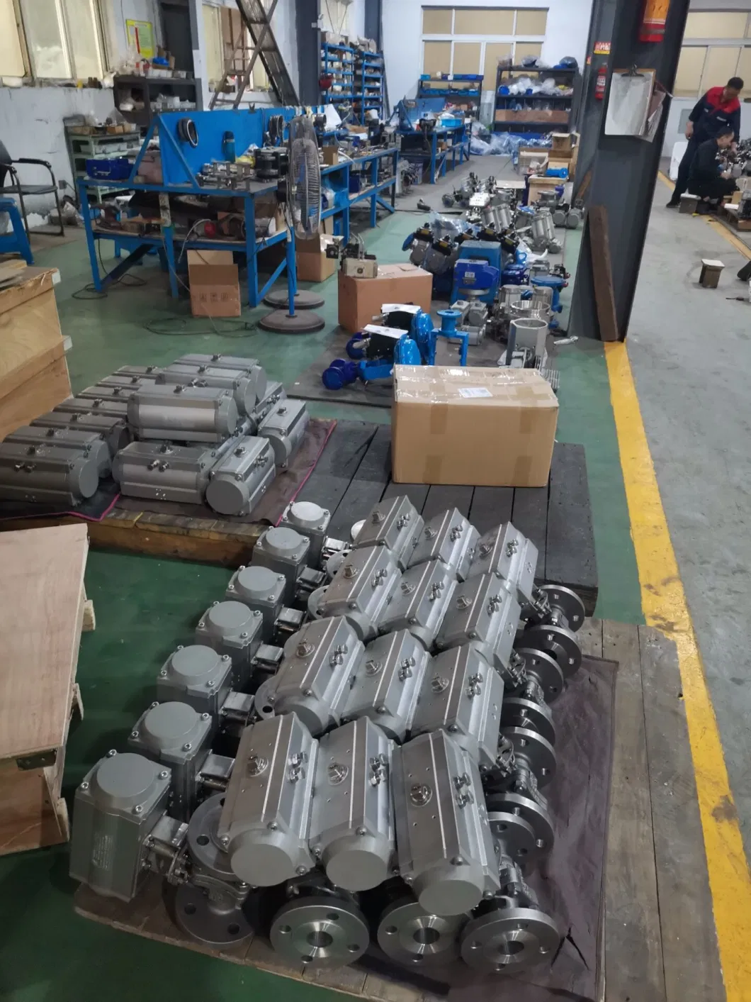 Rack and Pinion Pneumatic Actuator for Ball Valve